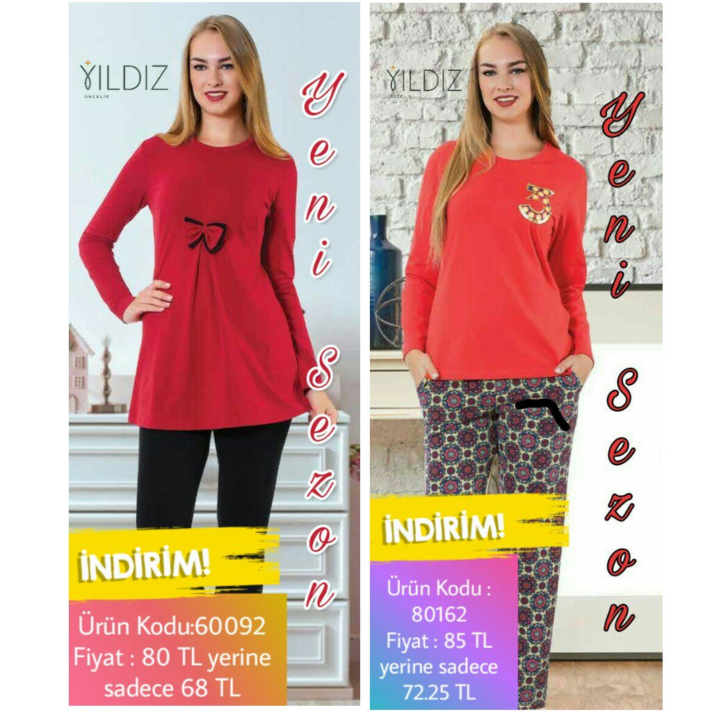 Yeni sezon indirimleri ürünlerimiz sizleri bekliyor...Ürün detayları için 👉 yildizgecelik.com Sipariş için DM-WhatsApp-Facebook ve İnternet sitemiz arayıcılığı ile bizlere ulaşabilirsiniz.Ürünlerimiz stoklarla sınırlıdır. 🚚Türkiye'nin her noktasına sabit kargo ücreti 8 TL