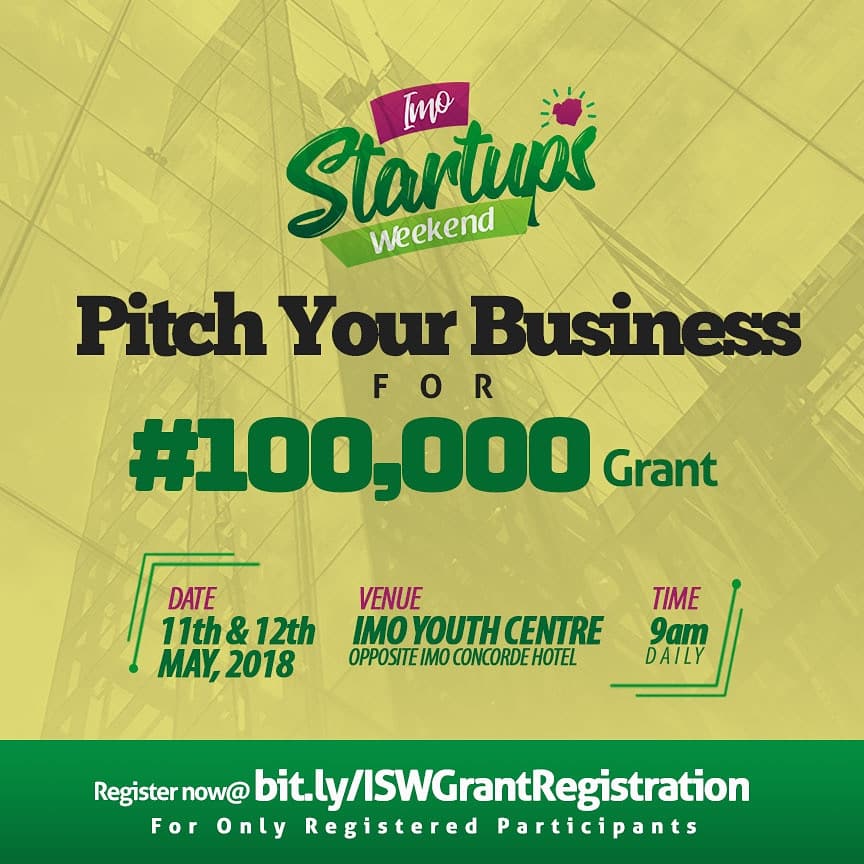 imostartups's tweet photo. The same #LazyNigerianYouths would be coming together on the 11th &amp; 12th of May to drive our startups using tech. With some other #LazyNigerianYouths who are making waves facilitating sessions. Okay ooo
We are still at our best.
#ISW2018 https://t.co/ase1IYZWOv