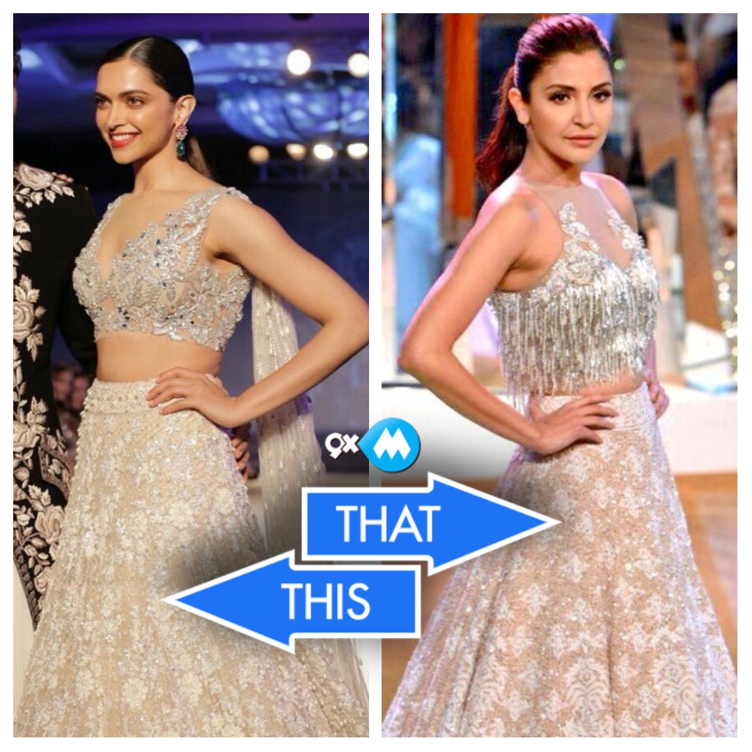 9xmHaqSe's tweet photo. Who do you think is rocking this white ensemble? ⚡️⚡️
🔁for @deepikapadukone 
❤️for @AnushkaSharma https://t.co/7rxxhLLHco