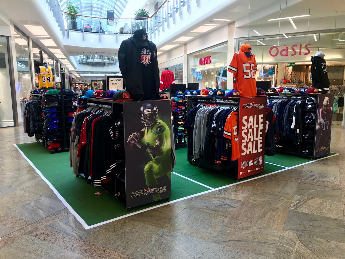 nfl shop in the mall