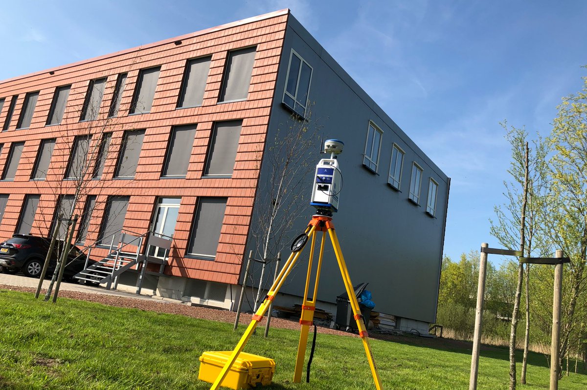 geodirect_bv's tweet photo. Capturing 3D data with the X300 laserscanner.
#3dlaserscanning #laserscanner #3dsurvey #capturingreality #pointcloud #puntenwolk #surveying #laserscanning #laserscanningarchitecture #architecture #civilengineering #pythagoras #reconstructor #survey #landmeten #stonexpositioning https://t.co/vtysS1bEZT