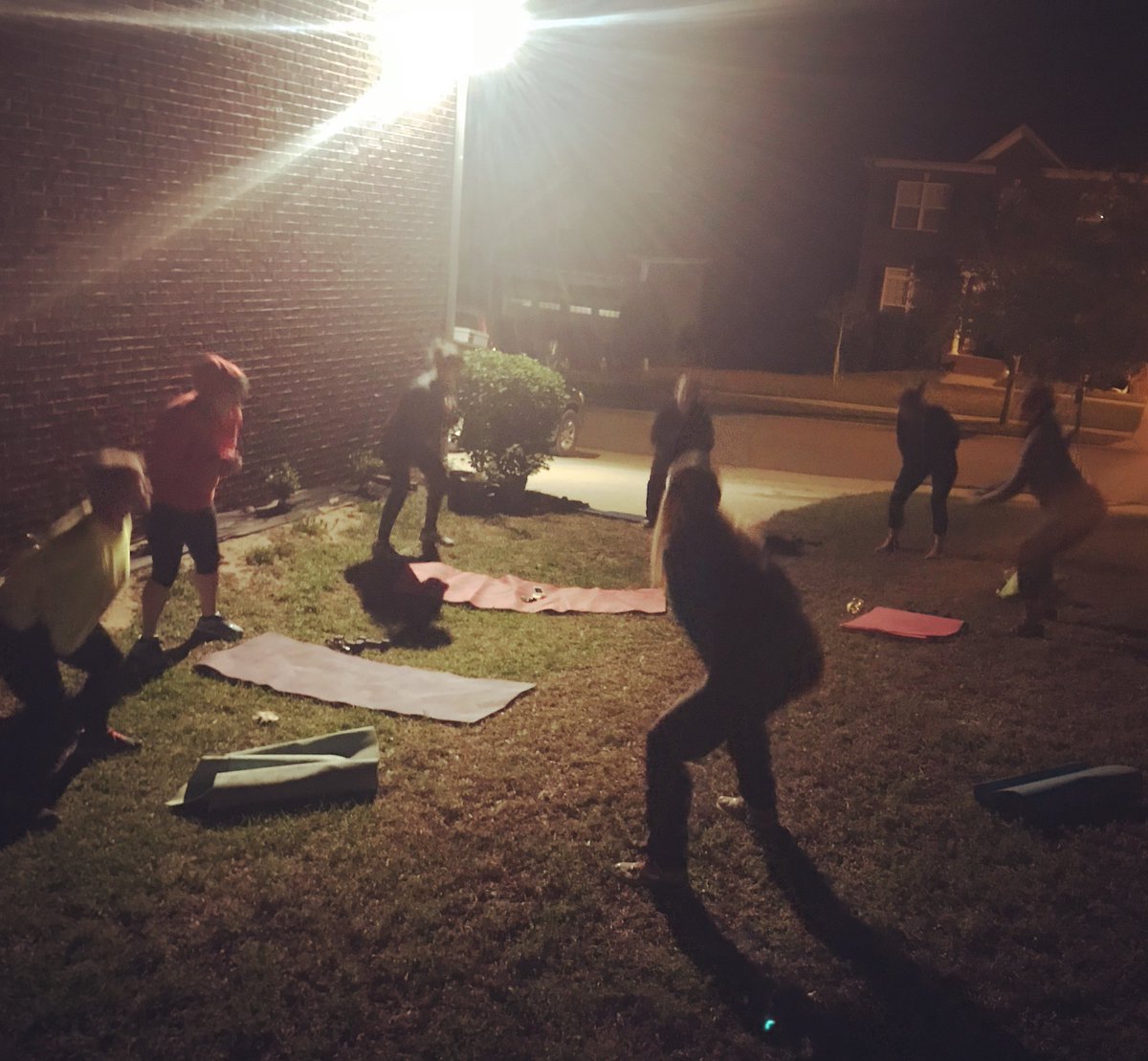 FiALexSC's tweet photo. @natecnorman @F3Chedda @F3LexSC You’re Welcome!!  We took the bootcamp to HER!!  Sorry about your grass! https://t.co/FfyHHDeU8k