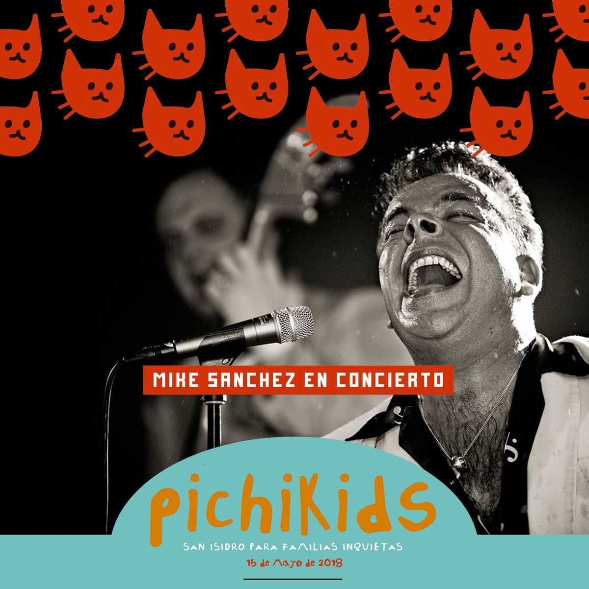 kideoo's tweet photo. ¡NOTICIÓN!

Este 15 de mayo volvemos con la 3ª edición de #Pichikids, el Festival para familias inquietas de San Isidro. 

Y empezamos a lo grande: confirmando al gran Mike Sanchez, historia viva del Rock and Roll, en concierto en el escenario Madrid Río.

#chulapos #chulapas https://t.co/79wheODzMu