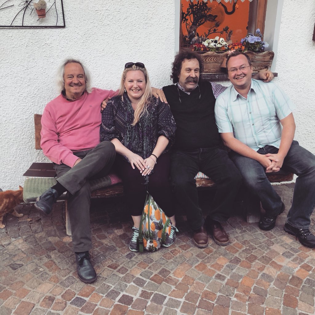 BaccoWines's tweet photo. Yesterday! ☺️ the legendary Mario Pojer (right) and Fiorentino Sandri (left) with us two (not legends but very happy!!!) 🙌🏻 #Trentino #italianwine #Pojer&Sandri @pojeresandri https://t.co/zBGinIQjcB