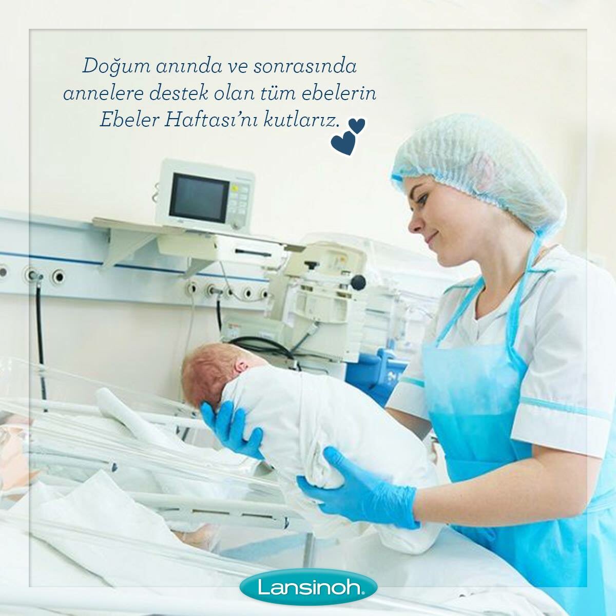 LansinohTR's tweet photo. Bebeklerimizin dünyaya gelişinde yanımızda olan ebelerimizin 20-26 Nisan Ebeler Haftası’nı kutlarız. https://t.co/RIdfSm7TT8