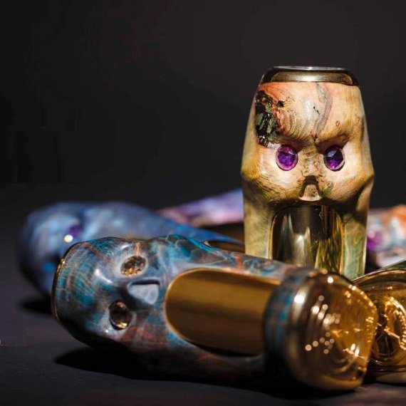 vaporldotcom's tweet photo. Stabilized Wood Mod = High cost ?
Nonsense, A price kindly wood mod for you:
#XOVAPOR #Skull #Boxmod --> https://t.co/m7QmWVV7Vg
Compatible with 20700 or 21700 or 18650 battery
mysterious skull shape with LED eyeballs
#Vaporl #XOCAPOR #SkullMod #Stabilizedwood #boxmod #vape https://t.co/1h4UEM691H
