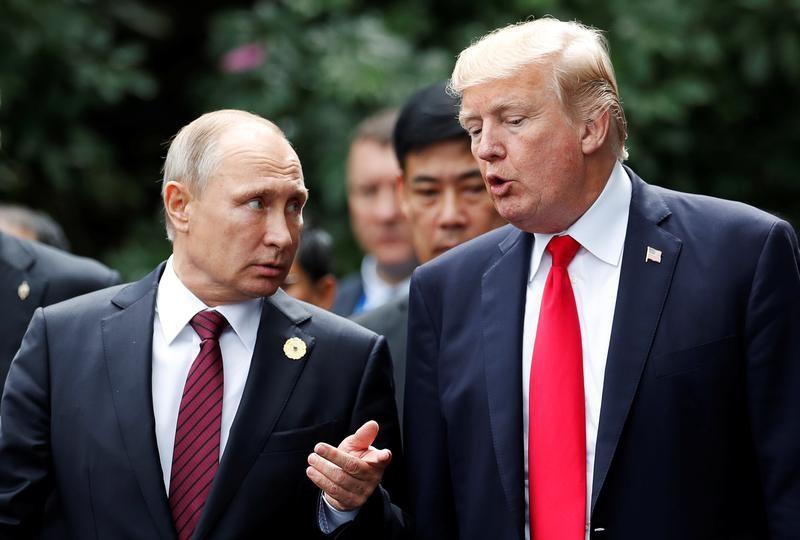 Reuters's tweet photo. Russia says Trump invited Putin to U.S. during phone call https://t.co/K0QMZiBQxK https://t.co/H3Yea7LsRF