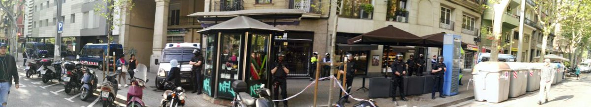 Fem convocatòria de Roda de premsa a les 11.30h c/ Salvà, 17  per parlar de la situació al barri i dels fets d'aquest matí al desnonament de la Souad.