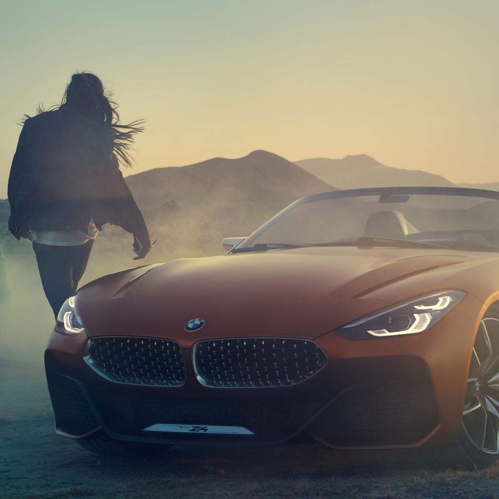 BMW's tweet image. Dynamic, progressive, and an irresistible purveyor of thrills. 
The #BMW Concept #Z4.