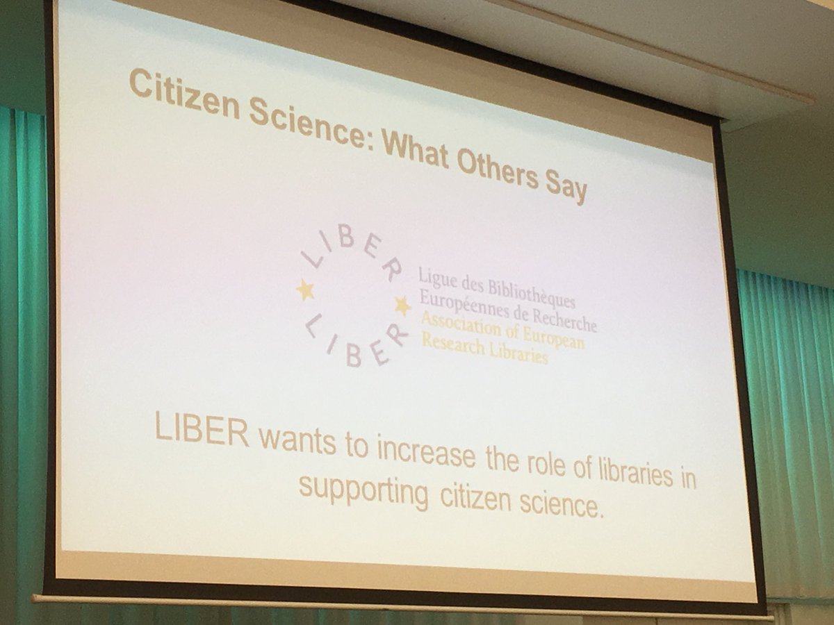 astronerd's tweet photo. @TiberiusIgnat Thanks for mentioning the @LIBEReurope strategy for #openscience and #citizenscience at #deff2018 #deff18 https://t.co/ir2y6urvl4
