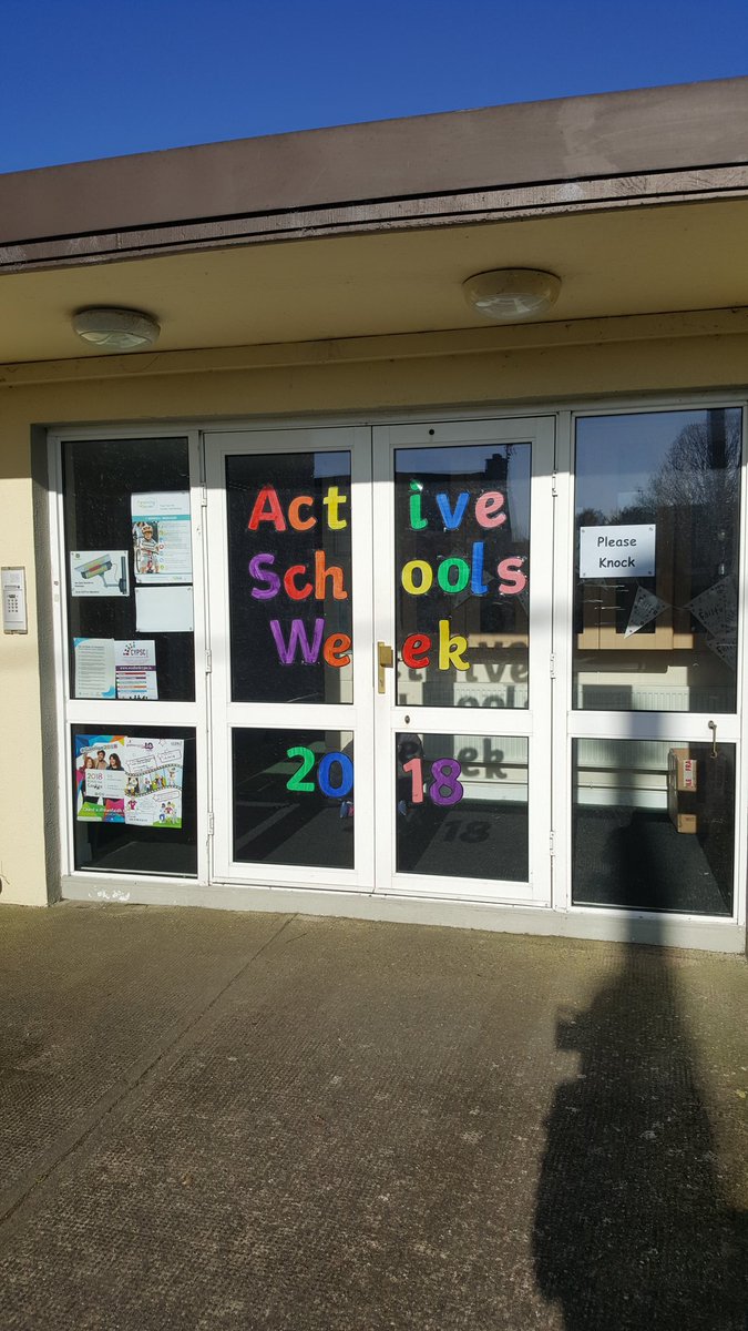 Sarah Meyler (@smeyler123) on Twitter photo Final preparations being put in place 🙌🙌🙌
Let's hope this weather stays ☀️☀️ #ASW18 #asw <a href="/ActiveFlag/">Active School Flag</a> <a href="/SportActiveWex/">Sports Active</a> <a href="/BeActiveASAP/">Be Active ASAP</a> @PDSTpe @PDST_Ireland <a href="/HealthyIreland/">HealthyIreland</a> <a href="/HSEschoolsteam/">Healthy Schools</a> Final preparations being put in place 🙌🙌🙌
Let's hope this weather stays ☀️☀️ #ASW18 #asw <a href="/ActiveFlag/">Active School Flag</a> <a href="/SportActiveWex/">Sports Active</a> <a href="/BeActiveASAP/">Be Active ASAP</a> @PDSTpe @PDST_Ireland <a href="/HealthyIreland/">HealthyIreland</a> <a href="/HSEschoolsteam/">Healthy Schools</a>