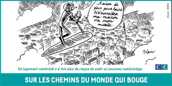 cic's tweet photo. Êtes-vous bien protégé face au risque de #cambriolage ? https://t.co/B54VTmxPeu
