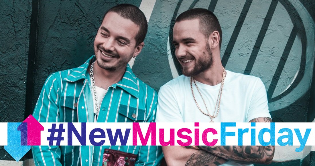 officialcharts's tweet photo. .@LiamPayne &amp; @JBALVIN look the spitting image, which makes sense considering their new collab is called Familiar! Listen to that &amp; more with our #NewMusicFriday list https://t.co/EVG0lj4zq4 https://t.co/cFc3Bi1iCo