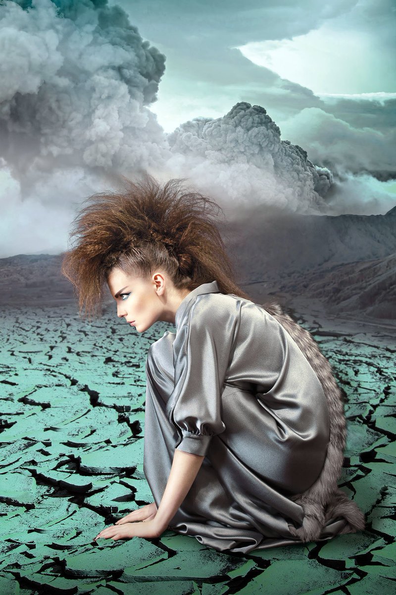InfurMagazine's tweet photo. In the heart of the 🌋…throwback to an editorial shooting of @INFUR_MAGAZINE printed edition #infurmagazine #concept #abstract #photography #shooting #fashionshooting #fashion #fashionmodel #makeup #styling #photographer #volcano #glamour #tbt #explossion #lunar #landscape https://t.co/iCnaqZcdkK
