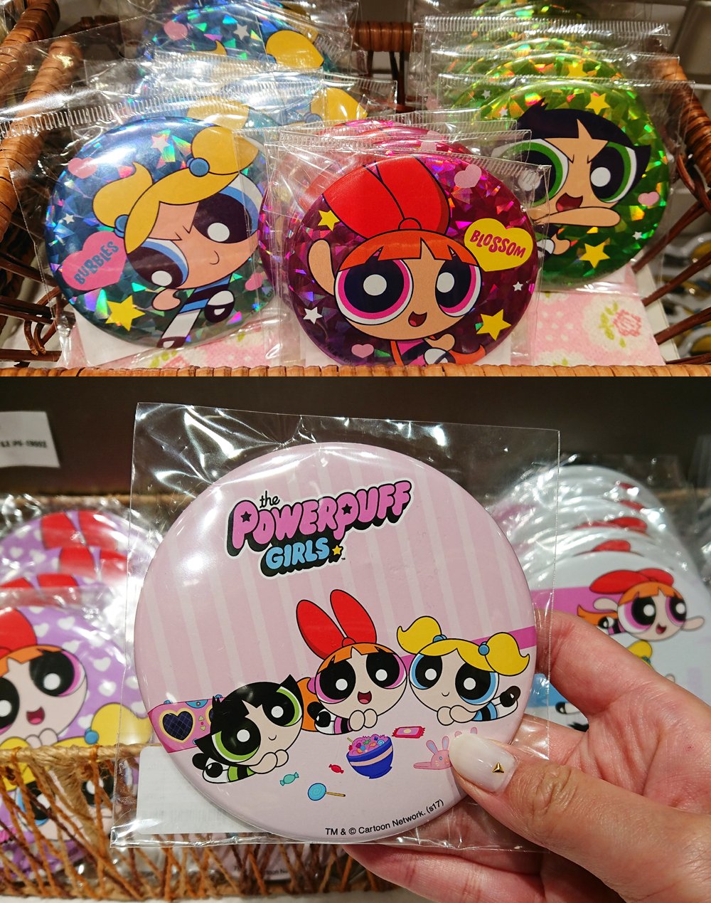 パワーパフガールズ ブロッサム 缶 コンディション良好
