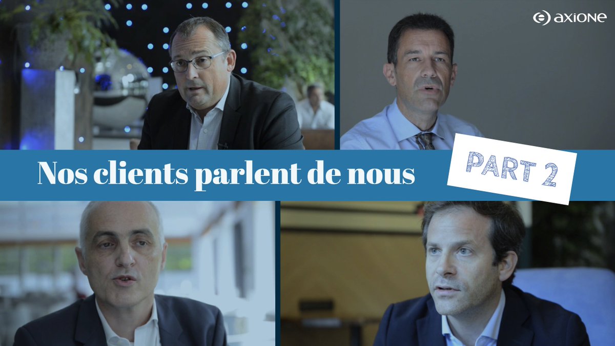 AxioneOfficiel's tweet image. [#INTERVIEW] Nouvelle vidéo de la série spéciale "Nos clients parlent de nous". #PART2 : Selon vous, quels sont les #atouts d'@AxioneOfficiel ? La réponse par là : ow.ly/7gC530jAw1i

@bouyguestelecom #LaFibreNumérique5962 @Serveurcom