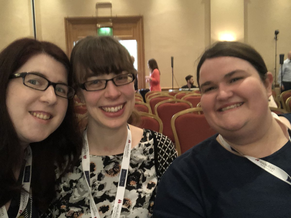 HampshireYRes's tweet photo. Half of our committee at #ResConf18 @RachelFamilyLaw @rlhounslow @CaptainHenners https://t.co/uiFvh0iDFT