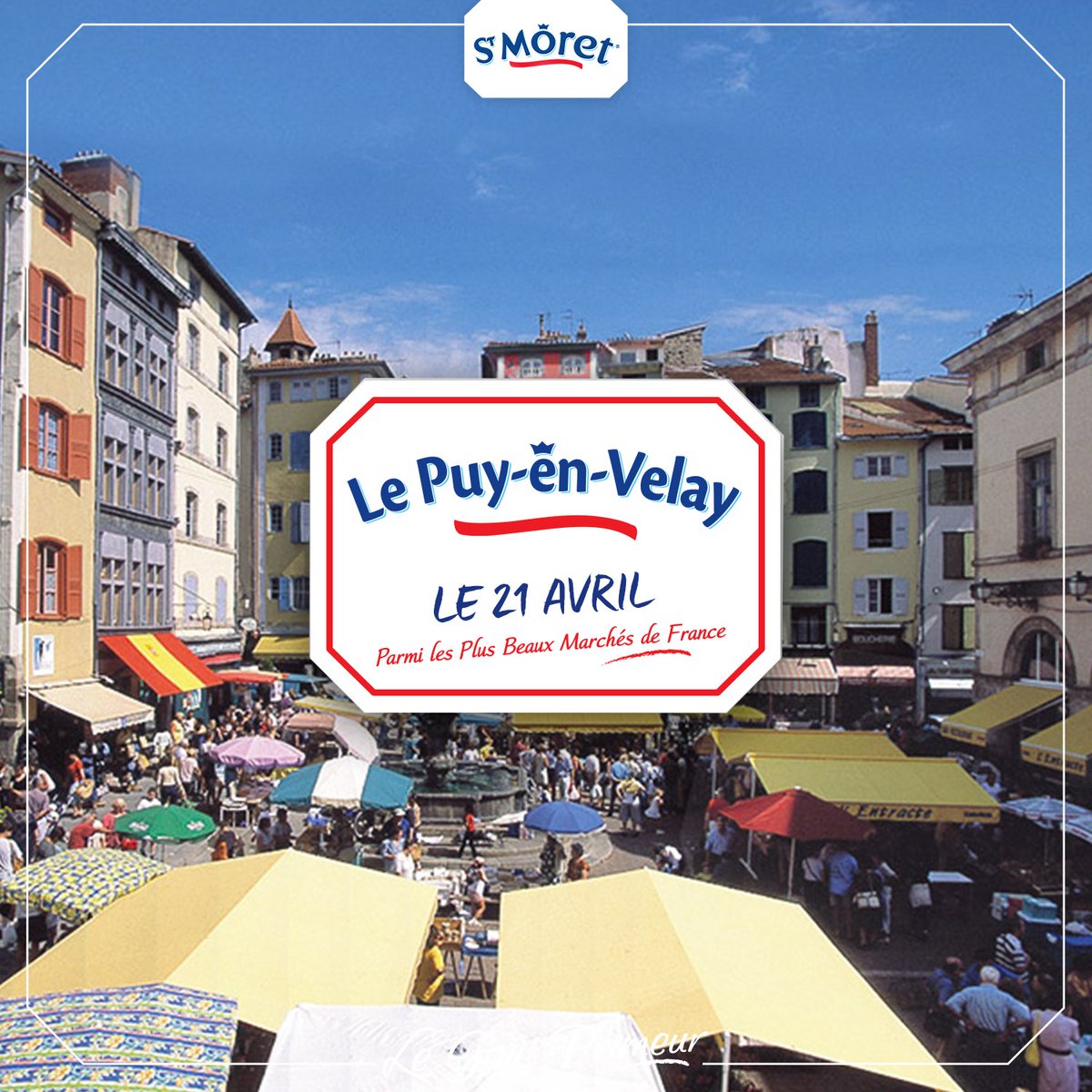 villedupuy's tweet photo. N'oubliez pas ! Demain le camion de #stmoret débarque au #puyenvelay ! Au programme : dégustations gratuites, distribution de cadeaux et sensibilisation sur l'anti-gaspillage ! Venez nombreux !
#VotrePlusBeauMarche #lepuyenvelay #hauteloire #auvergne https://t.co/41fbJ81QPo