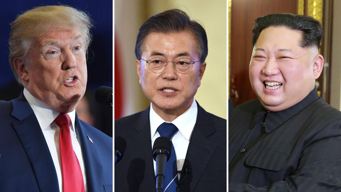 CNN's tweet photo. The summit is fast approaching between North and South Korea. The most important topic on the agenda? Denuclearization. https://t.co/iEn1jiNxJJ https://t.co/QYJILgxEGw