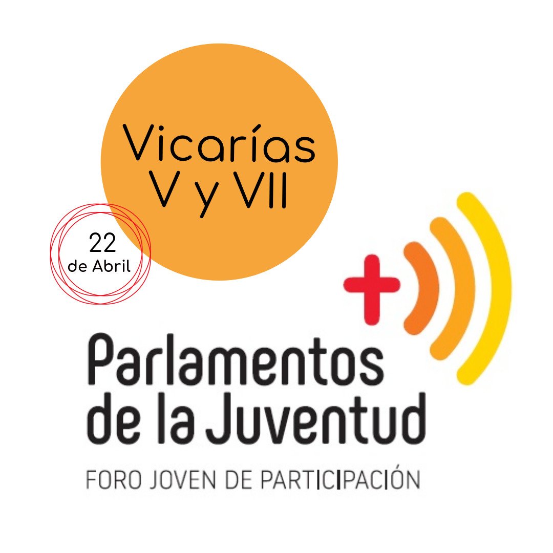 DelejuMadrid's tweet photo. #ComienzaContigo ¿Te has quedado con ganas de participar en los #ParlamentosdelaJuventud? 🔝🔝🔝 El domingo que viene, 22 de abril se celebrarán los encuentros en las Vicarías V y VII. 🤗Info para apuntarte:https://t.co/ddpdHxVSu4…/juventud/p…/parlamento-organizacion https://t.co/aYutoQ0amp