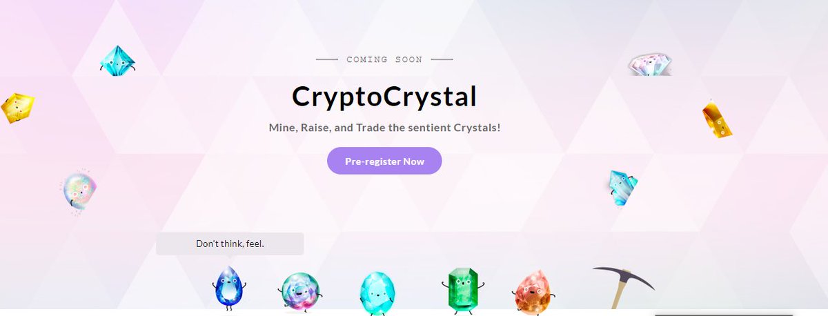 airdropmaxjp's tweet photo. CryptoCrystal　エアドロップ
https://t.co/7aUjiar8qa
約４００円相当のトークンがゲットできます。
1.PreRegister now　をクリック
2.Ethアドレスとメアド入力
3.メール認証して完了です。 https://t.co/T99WhBbw2i