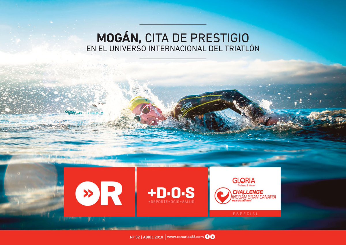 📢La revista digital +DOS (Deporte + Ocio +Salud)🔥 'on fire'🔥con la edición especial Gloria-Challenge Mogán Gran Canaria.

 ⬇️bit.ly/2JWPQwp ⬇️