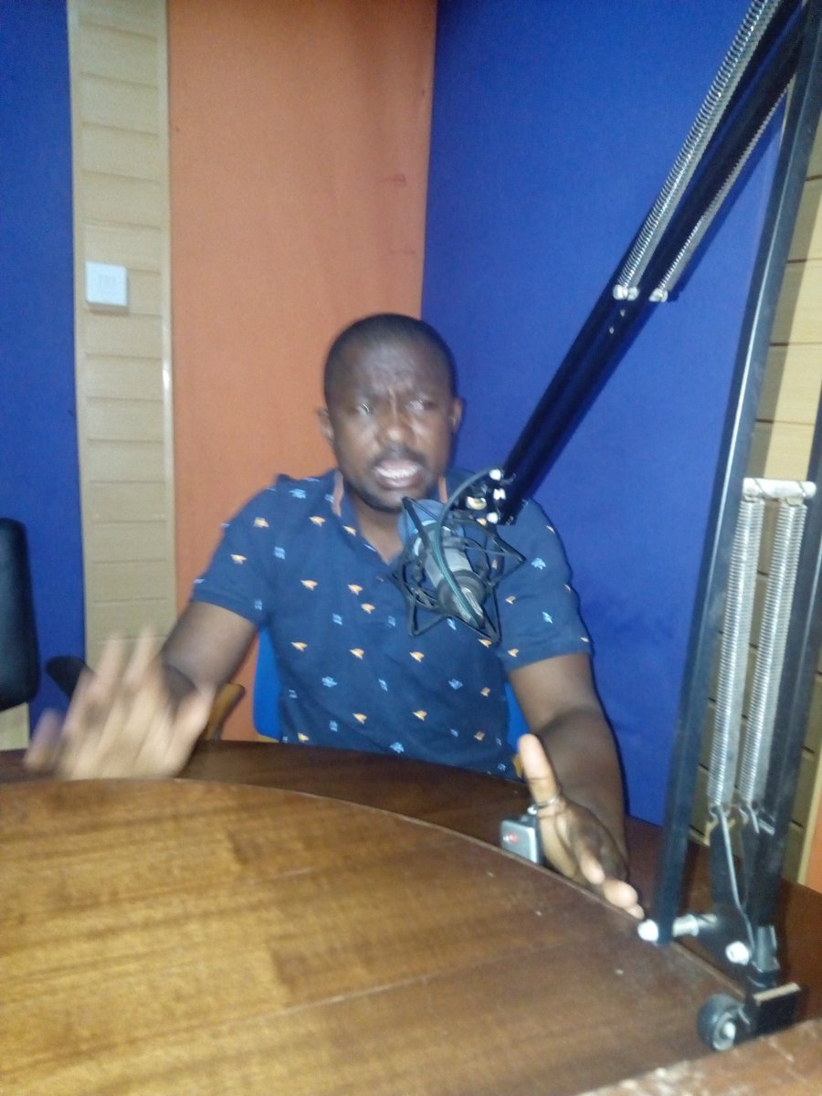 abc1009fm's tweet photo. The Communication Director of the opposition  @OfficialNDCGh Solomon Nkansah is live 
#AnopaBosuo #DwasoNsem https://t.co/7jRo1xvT3E