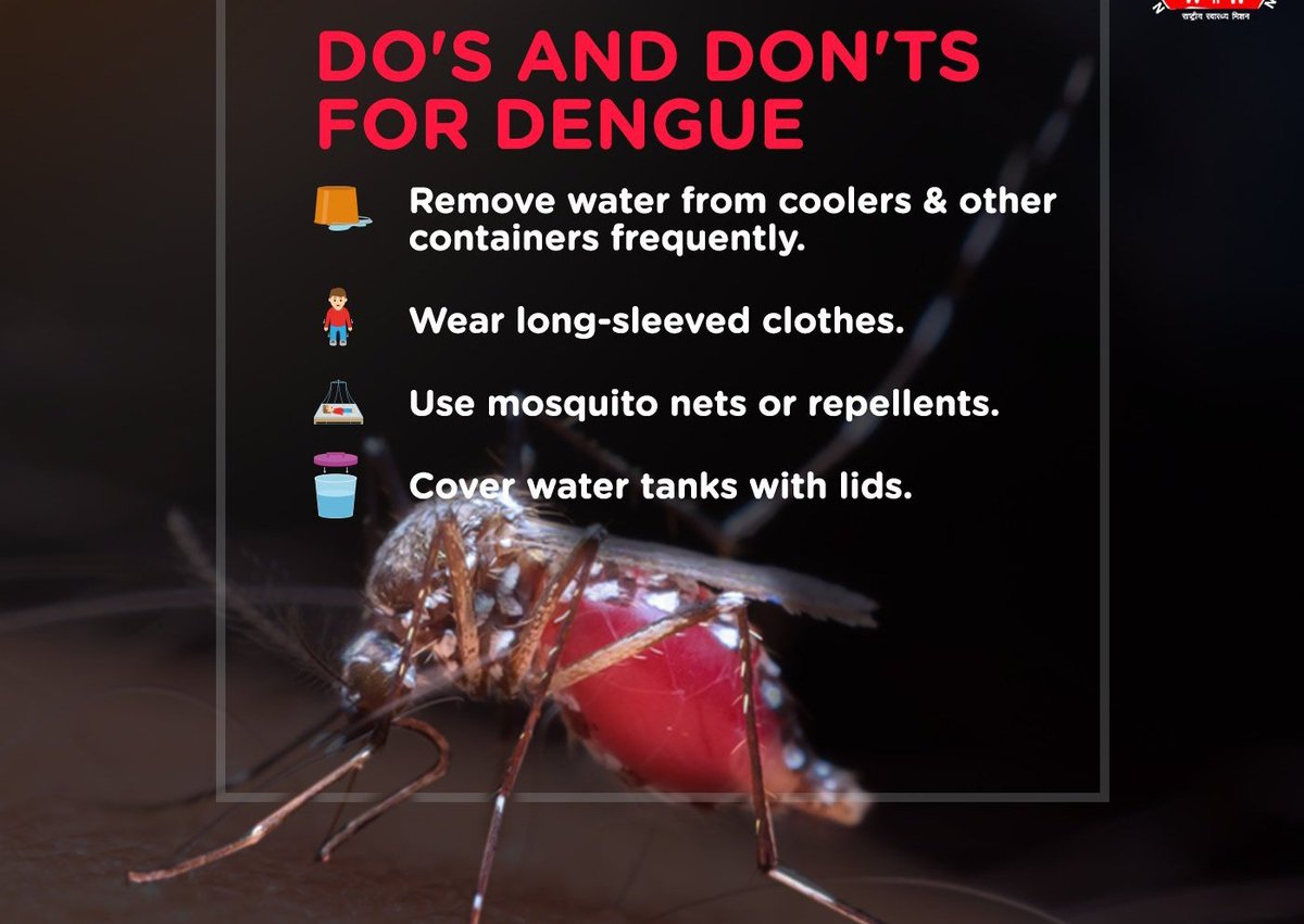 jasu_kg's tweet photo. Do's and don'ts for dengur
#dengue https://t.co/2vxTVfh6DU