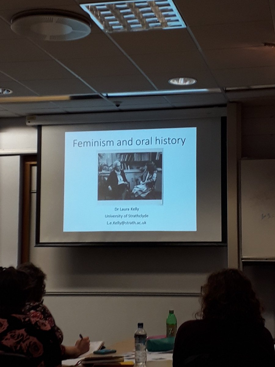 fi_mckay's tweet image. @tortietabby begins #SpringN2Femm #SpringN2Methods day 2 wurh feminism and oral history