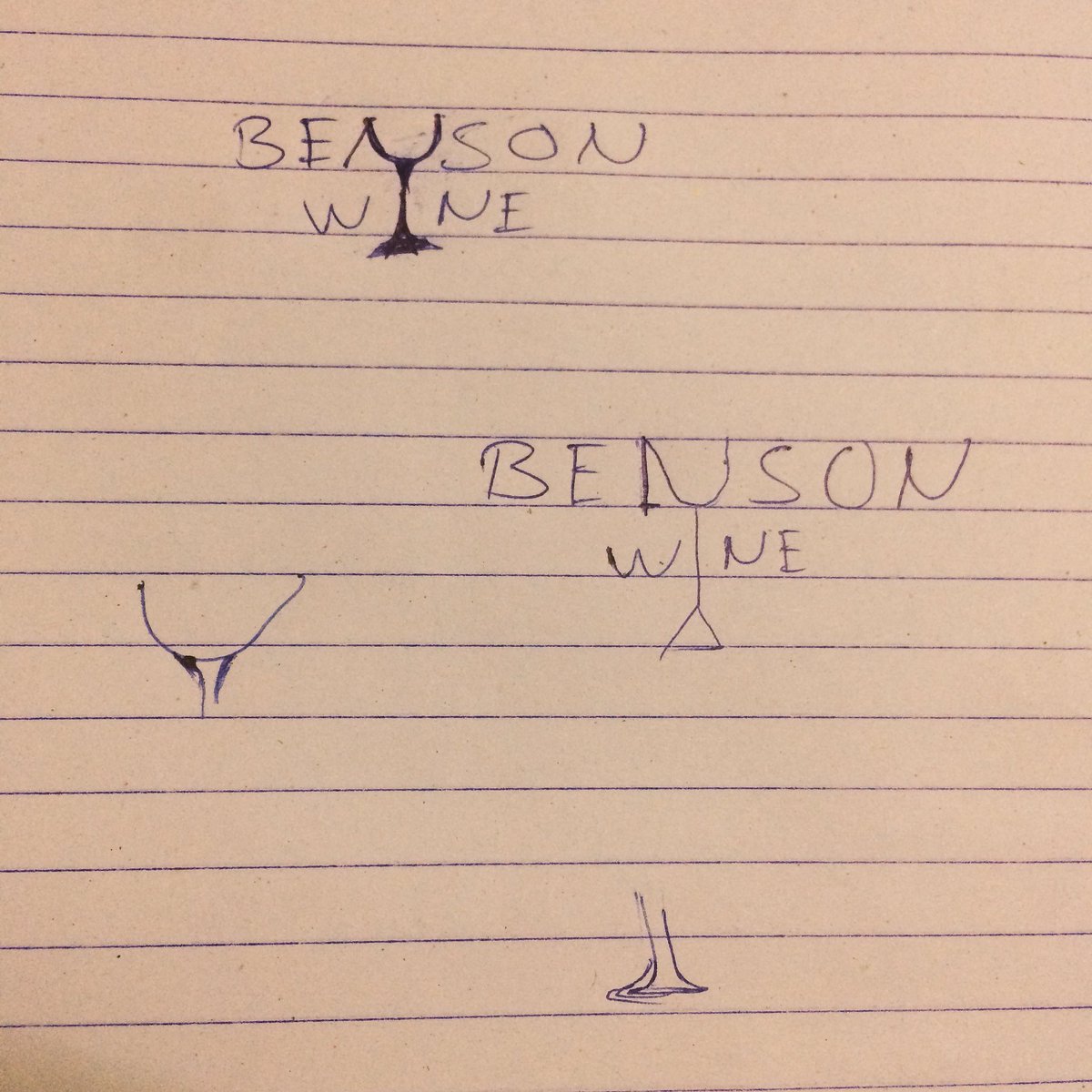 BensonBugz's tweet photo. @benson_wine #bensonwinelogo https://t.co/4JjZ21M3uk