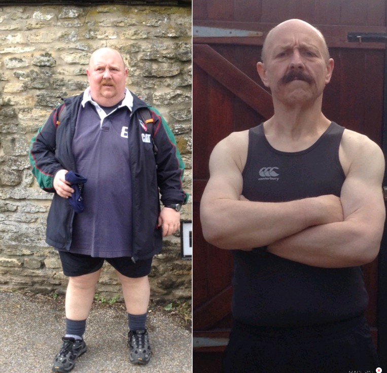 SlimmingWorld's tweet photo. Just two sleeps to go until the #LondonMarathon! Andy from #Nottingham has lost more than 14st and is raising vital £ for @CR_UK and @IrishCancerSoc https://t.co/EDPIHRZois