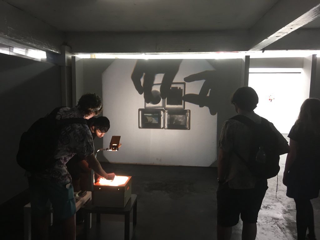 doublenegativeL's tweet photo. My students absolutely smashed it last night @ParadiseWrks #Reality #TaptoSeeMore- super huge congratulations to all L5 #VisArts @SalfordUni @UoS_ArtsMedia undergraduates for putting on a brilliant show π #proud https://t.co/uEvEufHD4a
