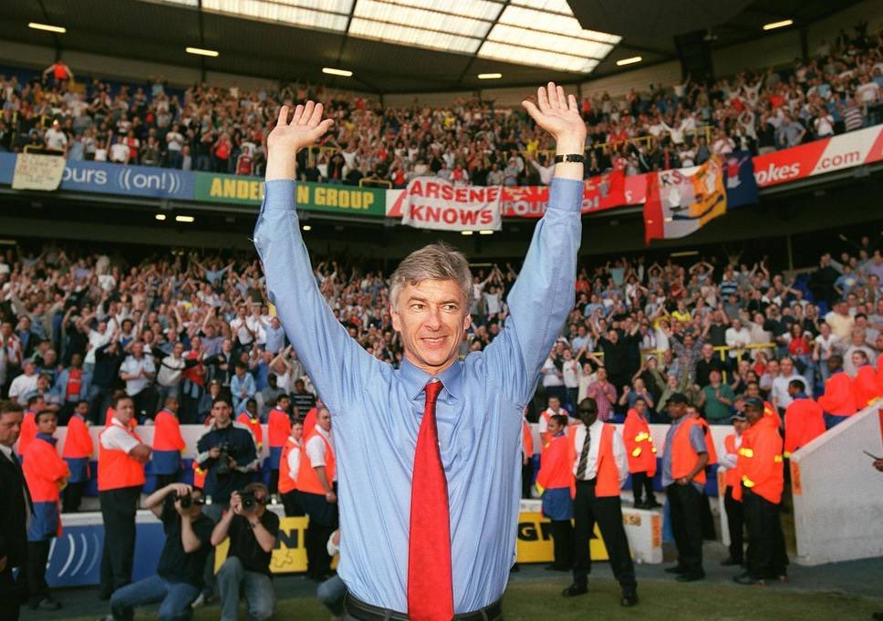 Premier League wins:
Arsene Wenger: 473
Tottenham: 420
[<a href="/oilysailor/">Duncan Alexander</a>]