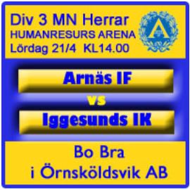 Alla till HRA i morgon! Föreningen har gjort ett "hästjobb" för att få planen spelbar ,Imponerande! Så nu är det bara att ladda för seriepremiär!  Lördag 14.00 Arnäs IF-Iggesunds IK  #arnäsif #div3mellerstanorrland 🐯⚽️