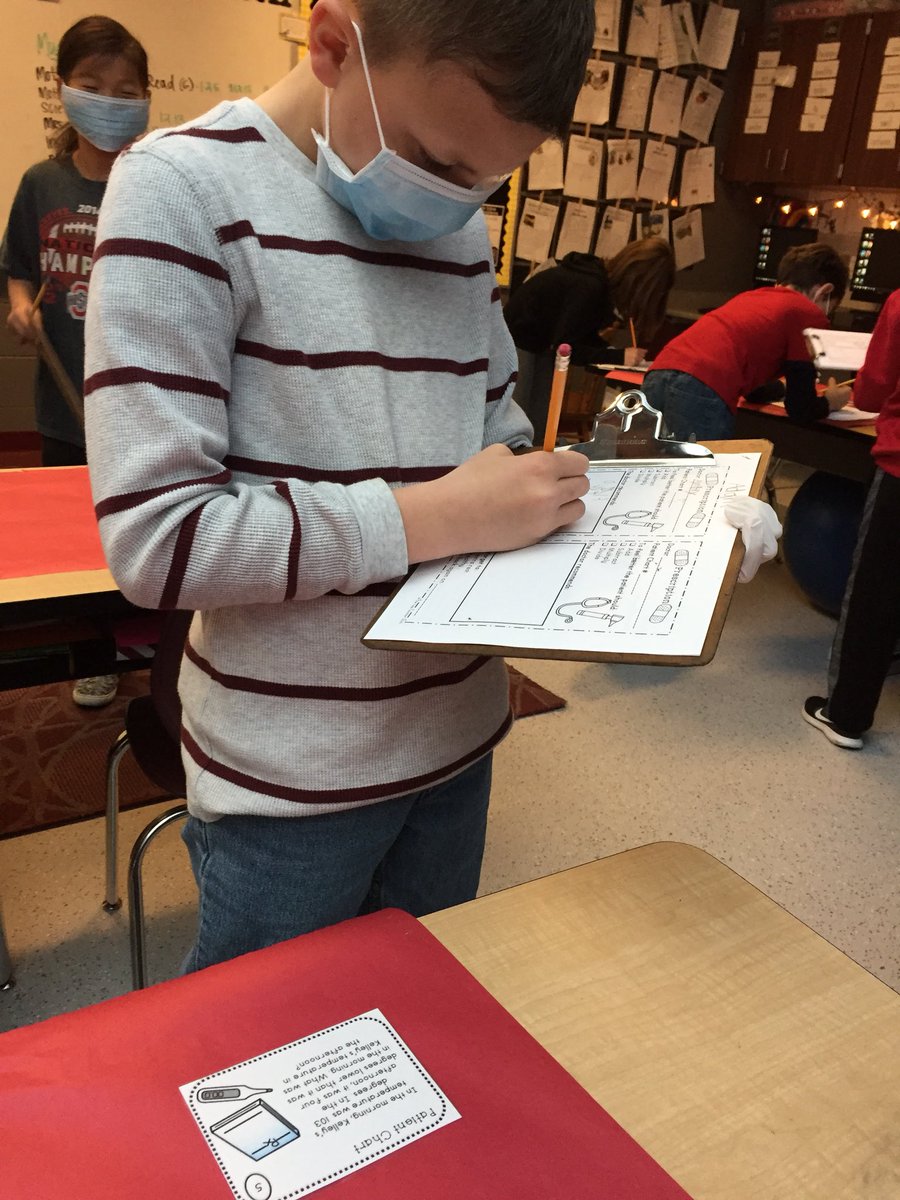 miss_goetz's tweet photo. We are making sure we find the purpose and FUN behind our math #testprep! #Thirds are writing prescriptions for patients according to which operation will cure them! 👩🏼⚕️👨🏽⚕️#engage #thirdchat #genoastrong @burgessdave https://t.co/CAGYnNNNrj