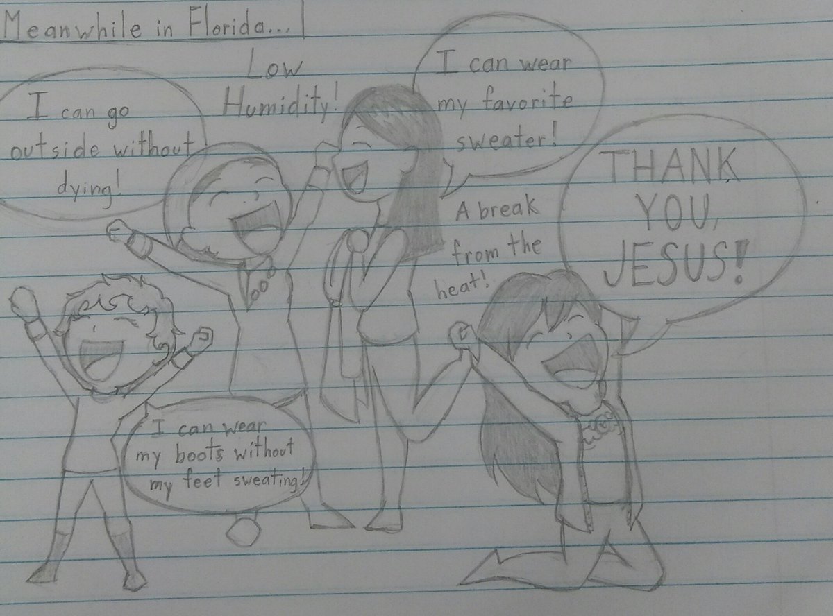 rToonsComics's tweet image. You northerners may not be enjoying your prolonged winter...
but rest assured, WE are.
#LivingInFlorida #ColdFronts #Florida