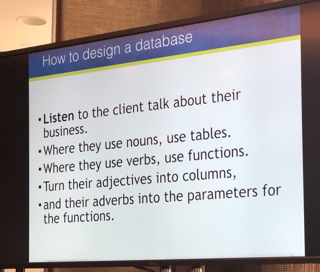 esc_gonzo's tweet image. Listening to John Ashmead @postgresconf and realizing I’m listening to a real pro #ifyouaresosmartwhycantyouexplainit #expertshavesimplerules #PostgresConf