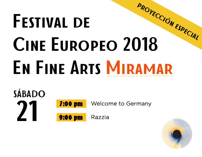 “Welcome to Germany” y “Razzia” ya tienen nuevo horario reprogramado. Puedes utilizar los boletos de las tandas canceladas, redimir tus pases o comprarlos aquí: caribbeanpay.com/theaters/famir…