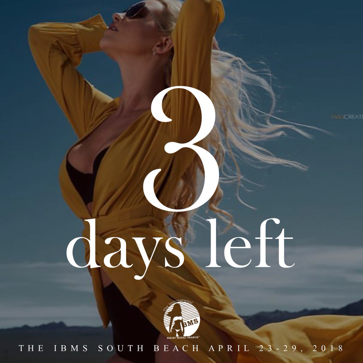theibms's tweet photo. GET READY FOR THE BIGGEST MODELING &amp; PHOTOGRAPHY EVENT OF 2018!

Join up to 200 models + 75 photographers + 50 magazines as @theibms takes over South Beach, Miami April 23-29, 2018!

Register today for just $100 down by calling 1-800-935-3160! Book now before this event sells out https://t.co/CBtOeUWdRk