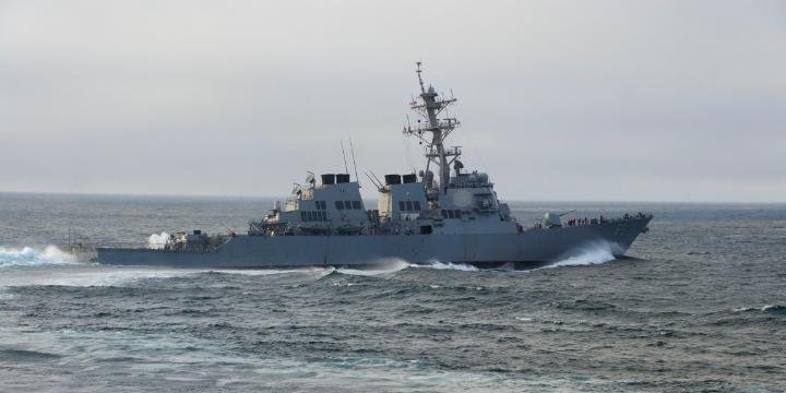 TODAY: #USSMilius scheduled to depart #SanDiego for forward deployment to @US7thFleet - navy.mil/submit/display… (File photo) @SurfaceWarriors @USPacificFleet