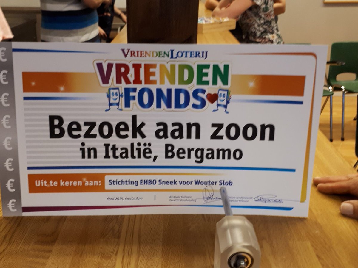 EHBOSneek's tweet photo. Wouter zijn hartewens is in vervulling gegaan. Mede dankzij de @VriendenLoterij #ehbosneek #sneek #hetzijjegegund https://t.co/Lfa2befQlH