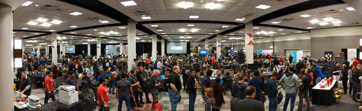 AAHackWars's tweet photo. Nerdvana π Weβre using that!! RT @GaymerDad: #AAHackWars nothing like a little Star Wars techno remix in the morning to know youβre in nerdvana at a hackathon! https://t.co/To2Fj9E2KP