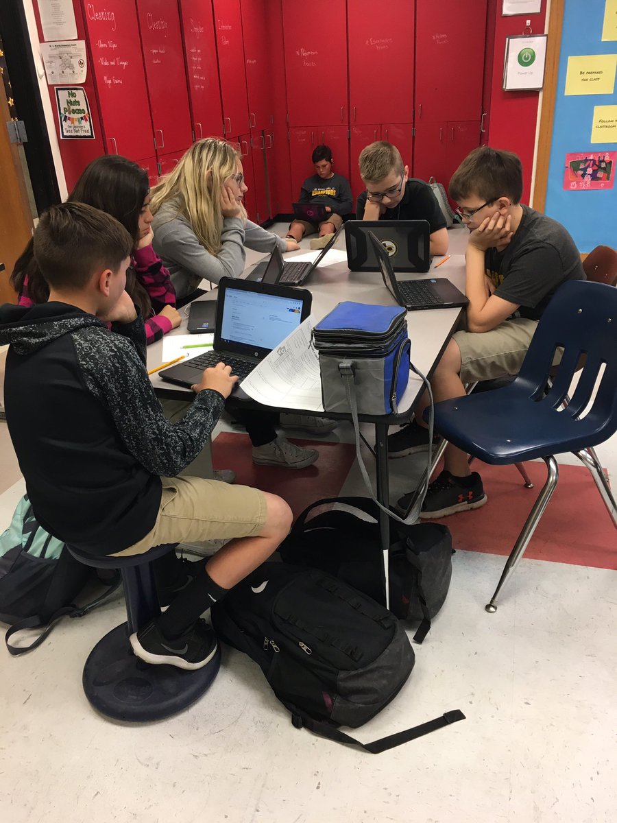 mrs_helms311's tweet photo. Flipped Classroom on checking accounts/check registers and making up tests due to illness. #wildaboutmartin #6math @CISDMartin https://t.co/5IzOu4sVKp