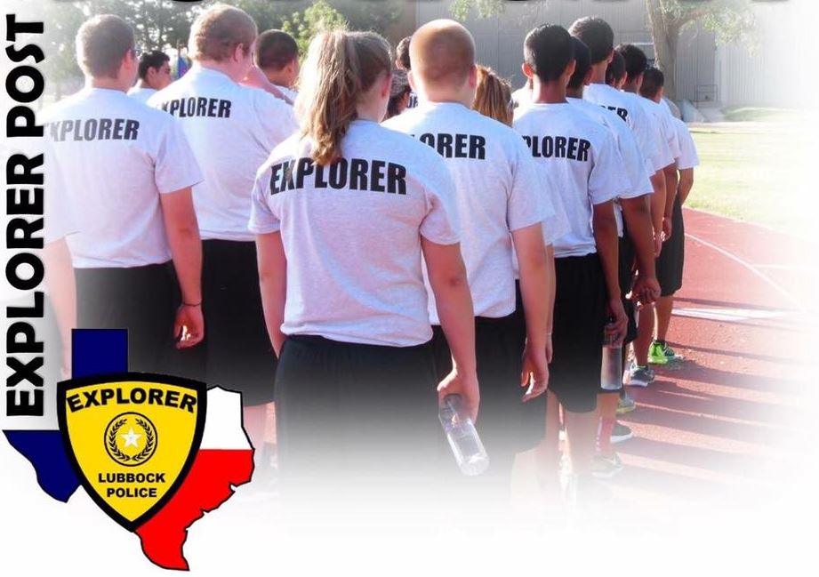LubbockPolice's tweet photo. Do you have a teen interested in law enforcement? Our Explorer Post is opening registration for the 2018 Summer Camp to be held July 16 -20th! Applicants must become members of our post.

Email explorers@mylubbock.us for more information.
#ExplorerPost https://t.co/yX51MTLcZj