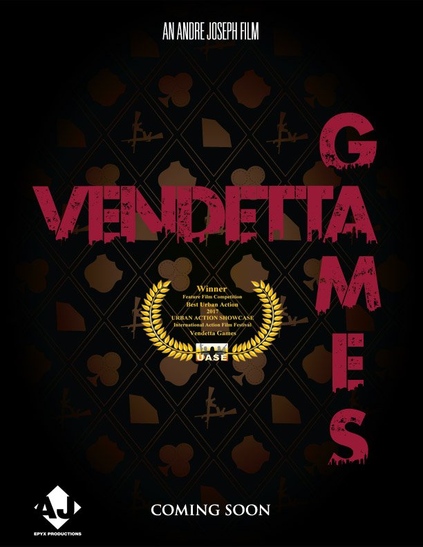 ajepyx's tweet photo. 2 New WMIFF Award Nominations for VENDETTA GAMES #wmiff #vgmovie #ajepyx #awardnominations #action #crime #thriller #filmmakerslife #soundtrack #supportingactor #filmfestival https://t.co/ohZKO10wqj https://t.co/IVrYMQiMXD