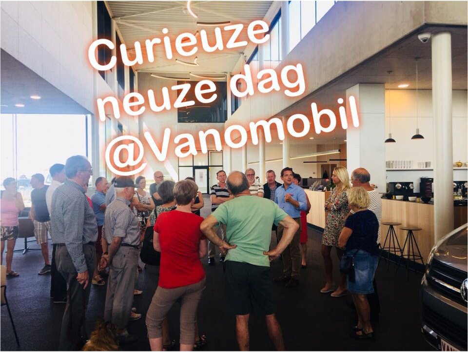 vanomobil's tweet photo. Vandaag curieuzeneuze dagen bij @vanomobil We verrassen onze klanten op een persoonlijke rondleiding van ons nieuw verkooppunt te @GemDeerlijk https://t.co/ngTQlhYcC7