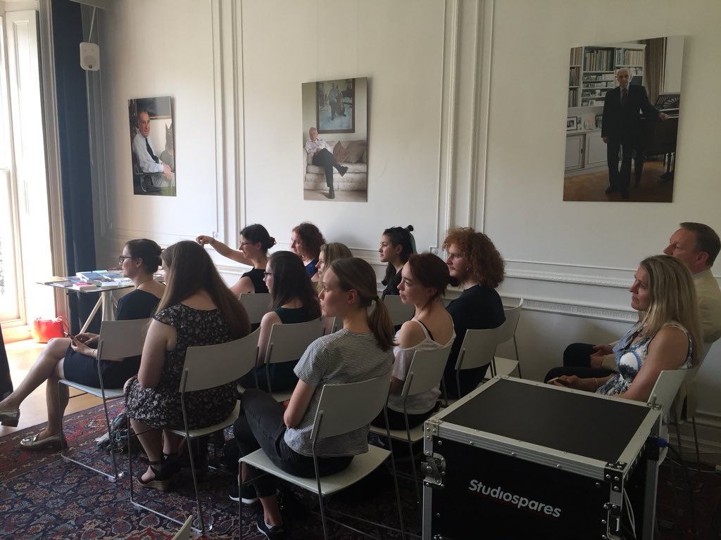 guggi_n's tweet photo. Lovely day in London at the price giving for the #writeAUT literature competition @ACF_London - two UL students made it to the finals! @UL @mlal_ul https://t.co/hGLVcp4qlA
