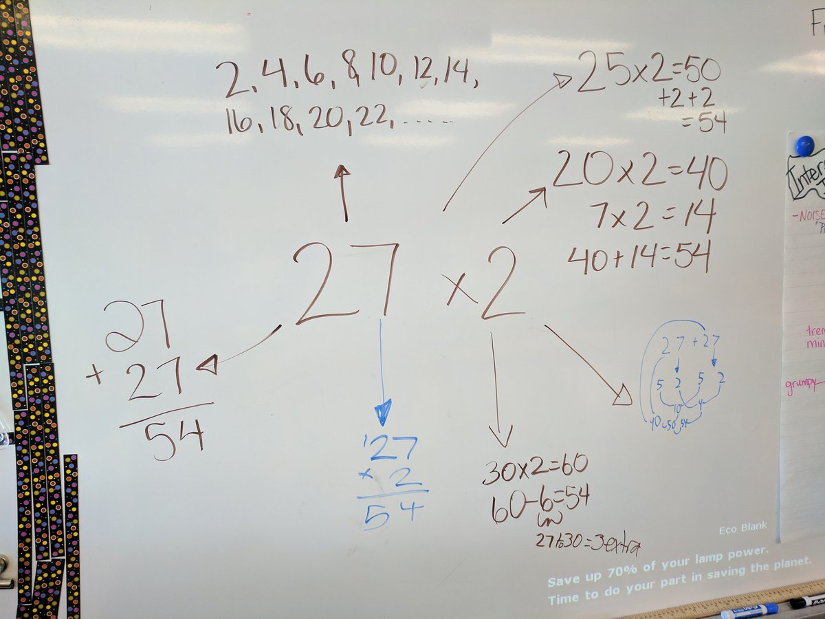 TeacherAMurray's tweet image. #numbertalks #mentalmath #somanysolutions