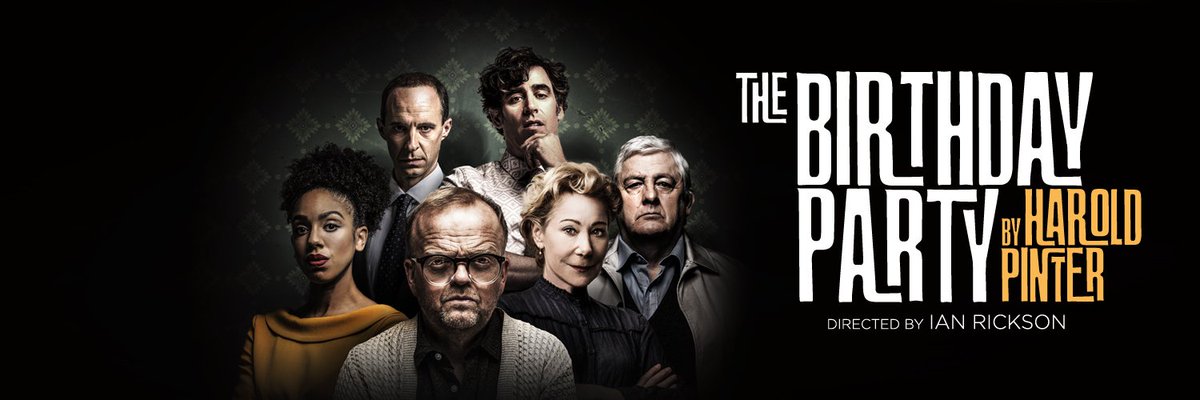 There are a limited number of #TheBirthdayParty posters available for free from <a href="/HPinterTheatre/">Harold Pinter Theatre</a> Box Office. Please call in between 10am-6pm to collect if you would like one - once they're gone, they're gone. What a treat!