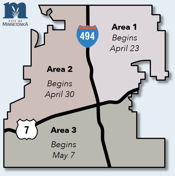 MinnetonkaMN's tweet photo. #Minnetonka Public Works will flush water mains throughout the city from Monday, April 23 through Friday, May 11, weekdays from 5:30 a.m. to 5 p.m. 

See the map to determine dates in your area, and follow this link to learn more: https://t.co/0KaPiTNZG0 https://t.co/fU7pU7Sa1m